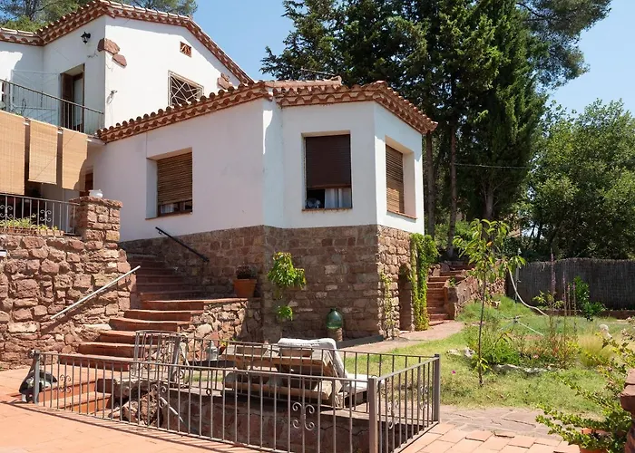 casa mediterrània a la vora de Barcelona